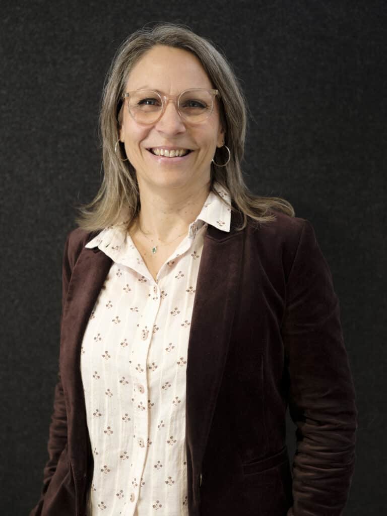 Claire Challande, directrice du service international